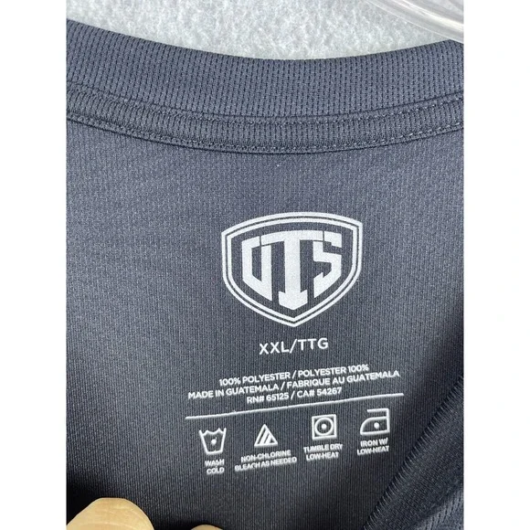 UTS Pittsburgh Penguins Shirt Size XXL Black‎ Long Sleeve Performance Tee NHL - Picture 2 of 6